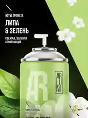 Освежитель воздуха Arluni "Липа& зелень", сменный аэрозольный баллон, 250 мл