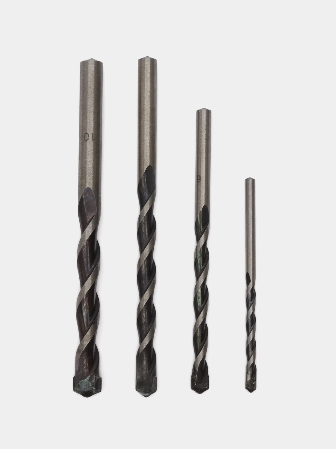 Набор сверл по бетону 4-10 мм с твердосплавными напайками 4 шт. GRAPHITE 57H746