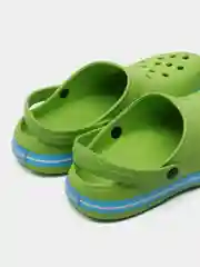Салатовый сабо женские