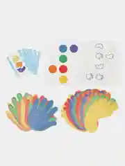Нейропсихологическая игра Ножки-ладошки, 39 карт, 2 кубика, 3+