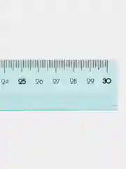 Набор 4 линейки Calligrata "Neon", 15, 20, 25 и 30 см, прозрачная, европодвес, микс