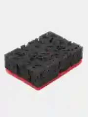 Губка для мытья посуды, черная, 1 шт, 5 шт