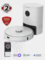 Робот-пылесос Polaris PVCRDC 0101 WIFI IQ Home Panorama Extra, со станцией самоочистики
