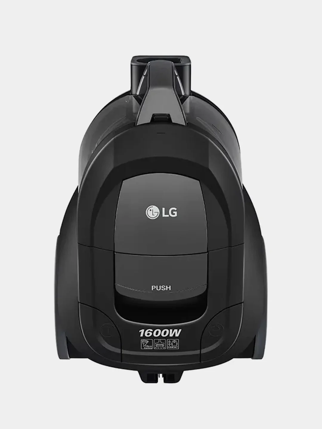 Черный пылесос LG VC5316NN, 330 Вт, контейнер 1,3 л, 1600 Вт