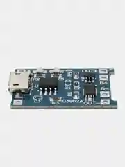 5 штук/10 штук MICRO-USB Модуль зарядки для литиевых АКБ TP4056 с защитой контроллер 18650