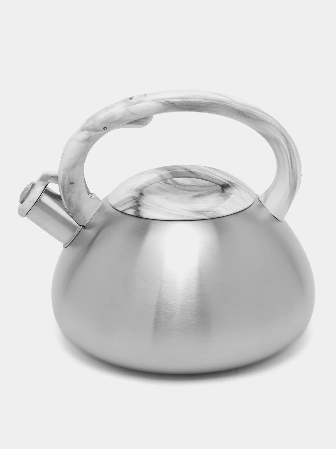Чайник WEBBER BE-0598 со свистком из нержавеющей стали 3 л. сатин