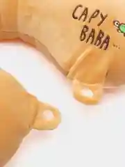 Бежевый подушка дорожная Capy Bara(Пикачу, Кошка ,Медведь, Заяц)