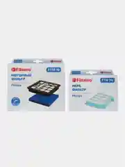 Набор фильтров Filtero FTH 74 HEPA+FTM 19 для пылесосов Philips