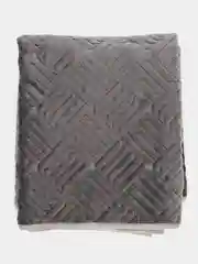 Тёмно-серый накидка на диван, на сидячее место, 90*210