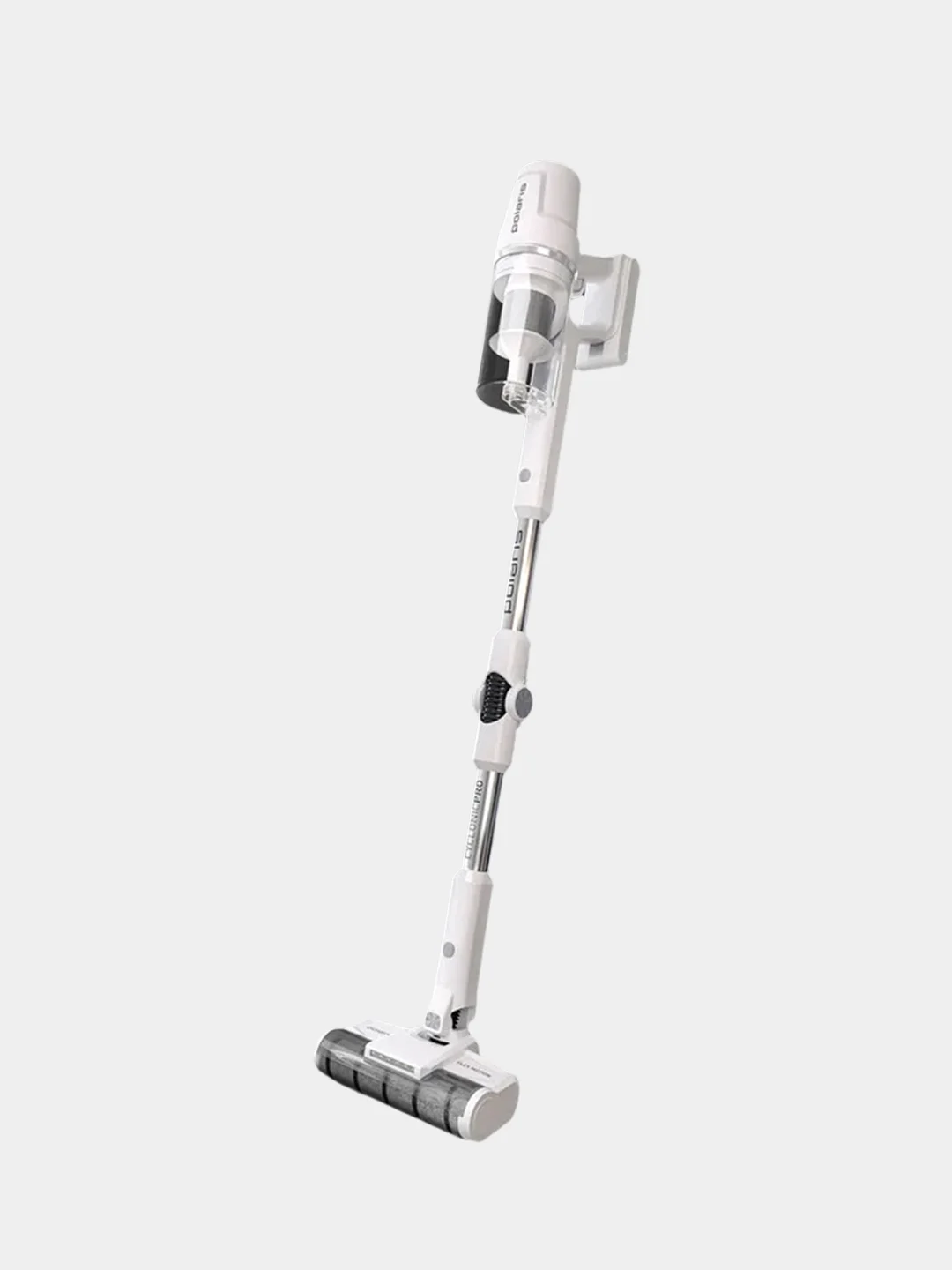 Белый пылесос Polaris PVCS 4050 CyclonicPRO, вертикальный, беспроводной, 500 Вт