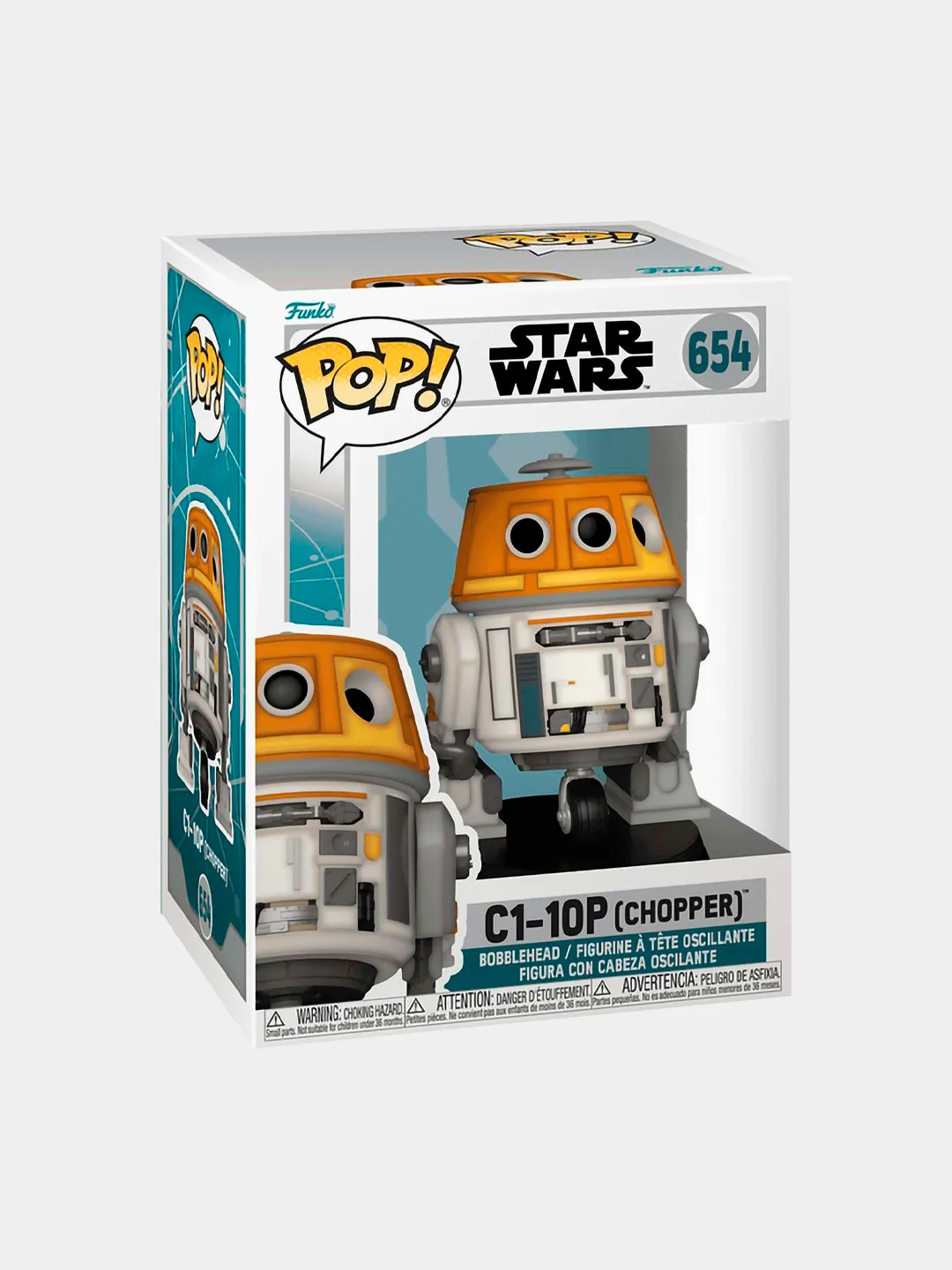 Фигурка Funko POP! "Чоппер C1-10P" (654), Star Wars Ahsoka
