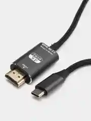 Кабель адаптер Type-C - HDMI 4K 60Hz плетеный 1.8 метра