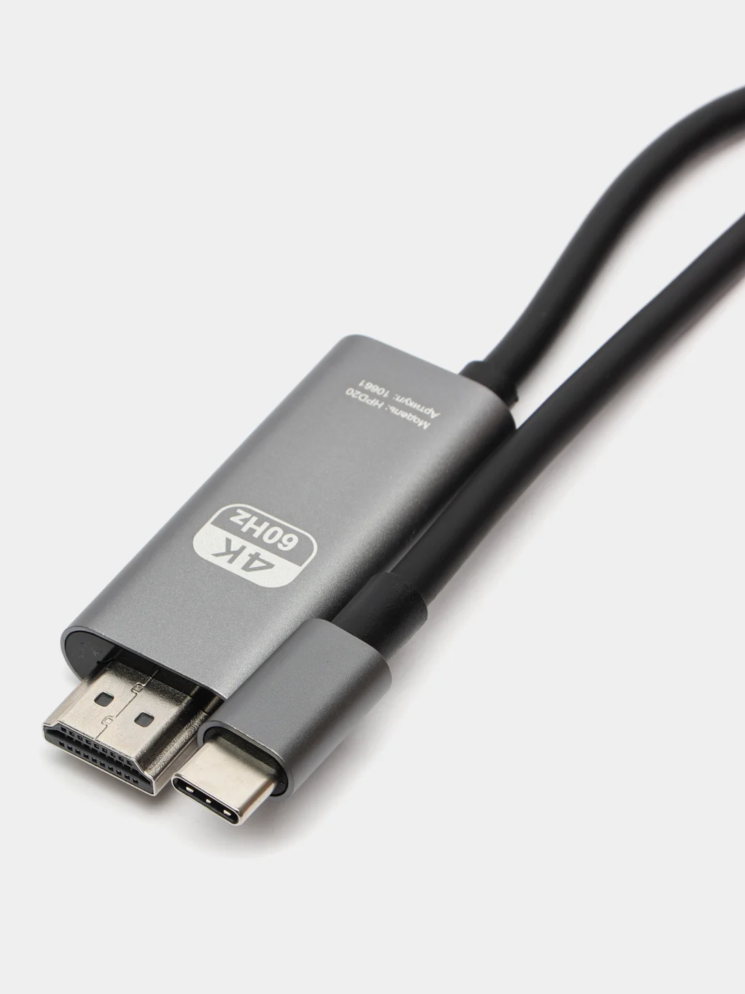 Кабель Type-C - HDMI 4K 60Hz PD 100W 2 метра