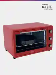 Красный мини-печь "making Oasis everywhere" M-S45R