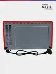 Красный мини-печь "making Oasis everywhere" M-S45R