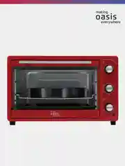Красный мини-печь "making Oasis everywhere" M-S45R
