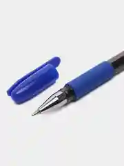 Ручка гелевая STAFF Basic, синяя, узел 0,5мм, линия 0,35мм