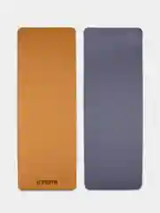 Коврик для йоги и фитнеса Atemi AYM13С, TPE, 173х61х0,4 см, серо-оранжевый