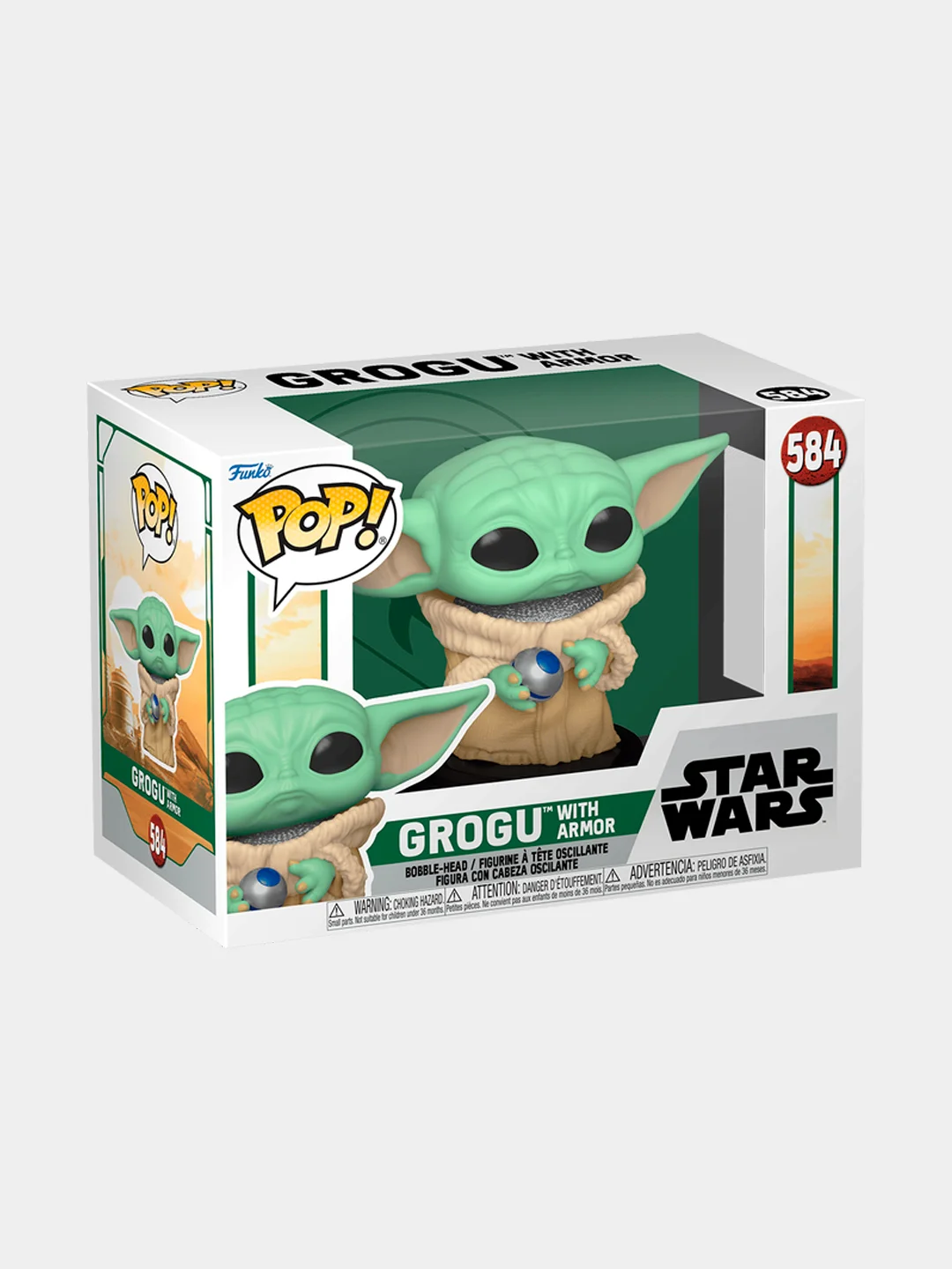 Фигурка Funko POP! "Грогу" (584), Star Wars Book of Boba Fett