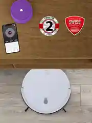 Белый робот-пылесос Polaris PVCR G2 0926W Wi-Fi IQ Home, сухая и влажная уборка
