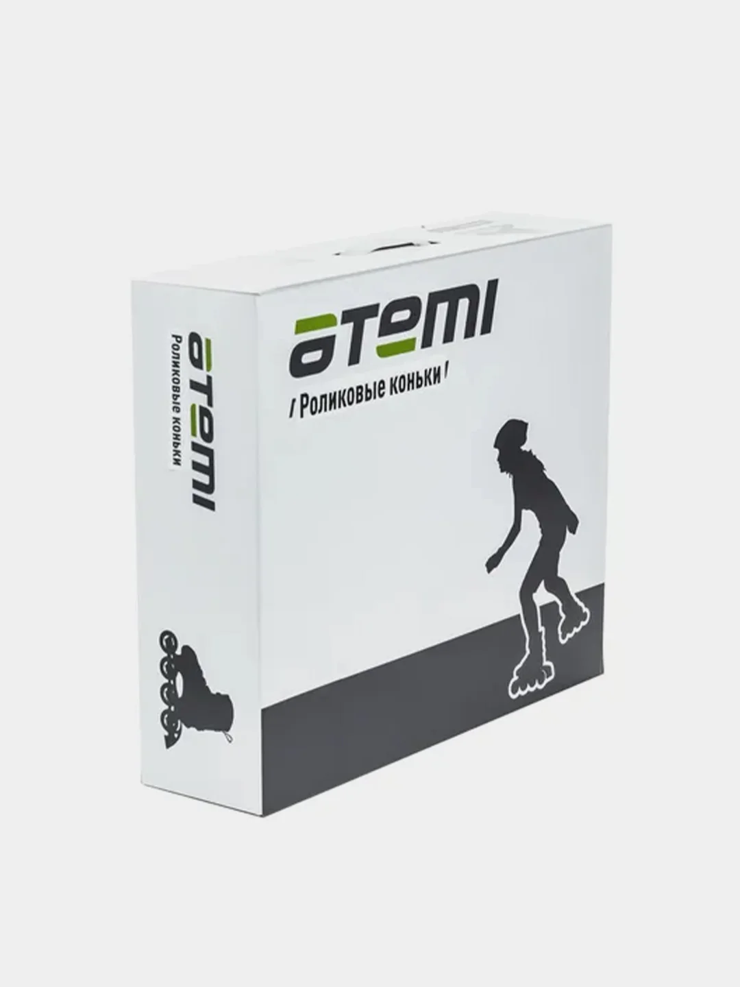 Ролики раздвижные Atemi AIS01BS, S (30-33), PU64, 82A, ABEC-7 Carbon, SB, черно-синие