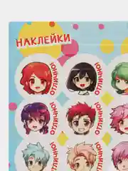 Светло-оранжевый наклейки бумажные "Кошки, сердца, цветы, спасибо,планы,мотивация, новогодние"