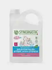 Антибактериальный ЭКО-гель SYNERGETIC для мытья детской посуды, игрушек и фруктов, 3,5л