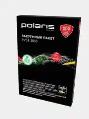 Вакуумные пакеты PVSB 2030 для вакууматора Polaris, прозрачные, 20х30 см, 100 штук