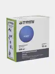 Мяч гимнастический Atemi AGB0475, антивзрыв, 75 см