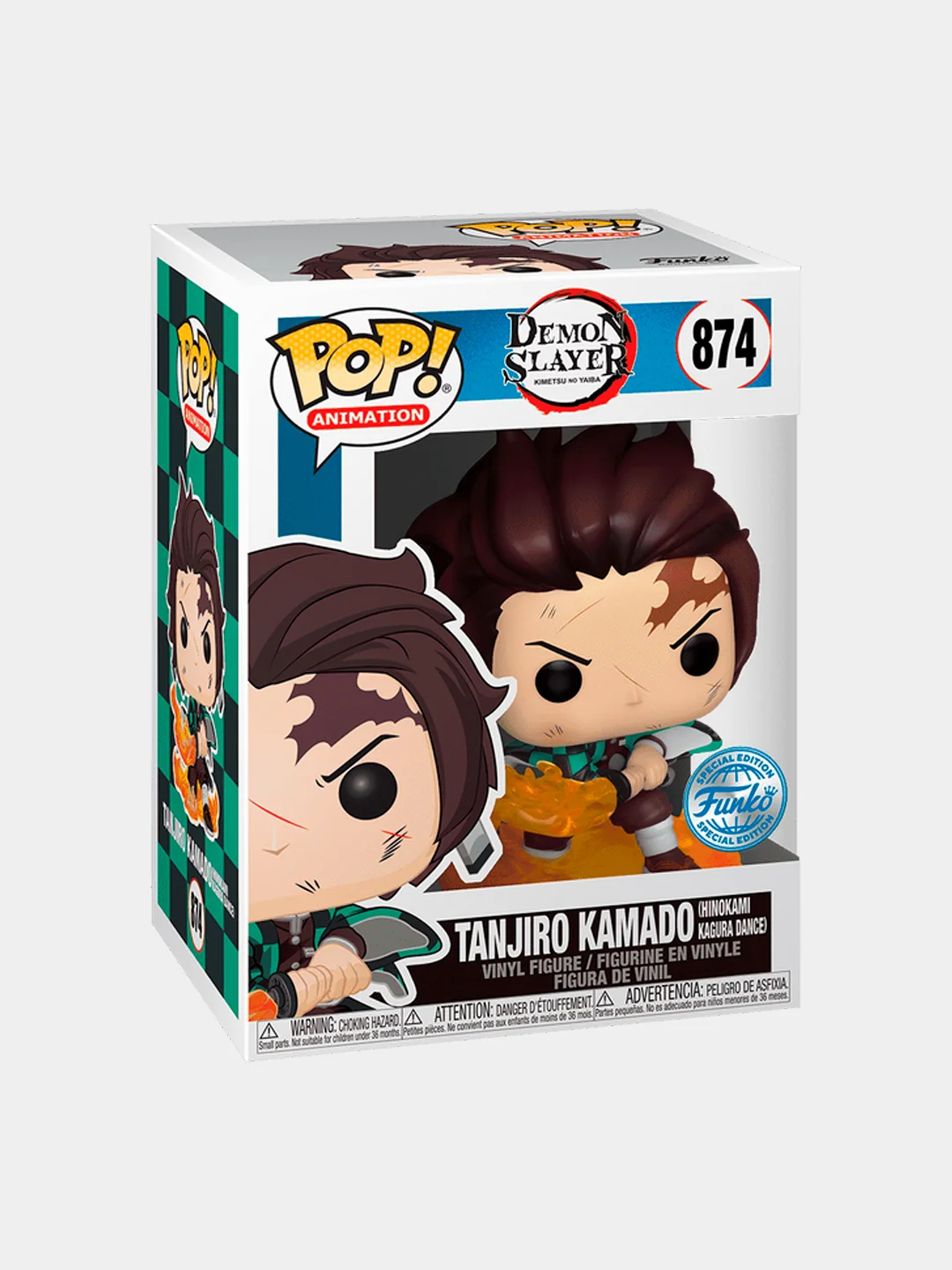 Фигурка Funko POP! "Танджиро Камадоo" (874), Demon Slayer Tanjiro Kamado