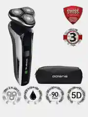 Бритва электрическая Polaris PMR 0307RC wet&dry PRO 5 blades+, мужская
