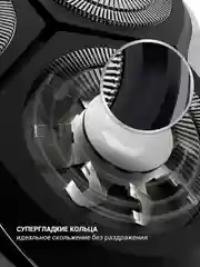 Бритва электрическая Polaris PMR 0307RC wet&dry PRO 5 blades+, мужская
