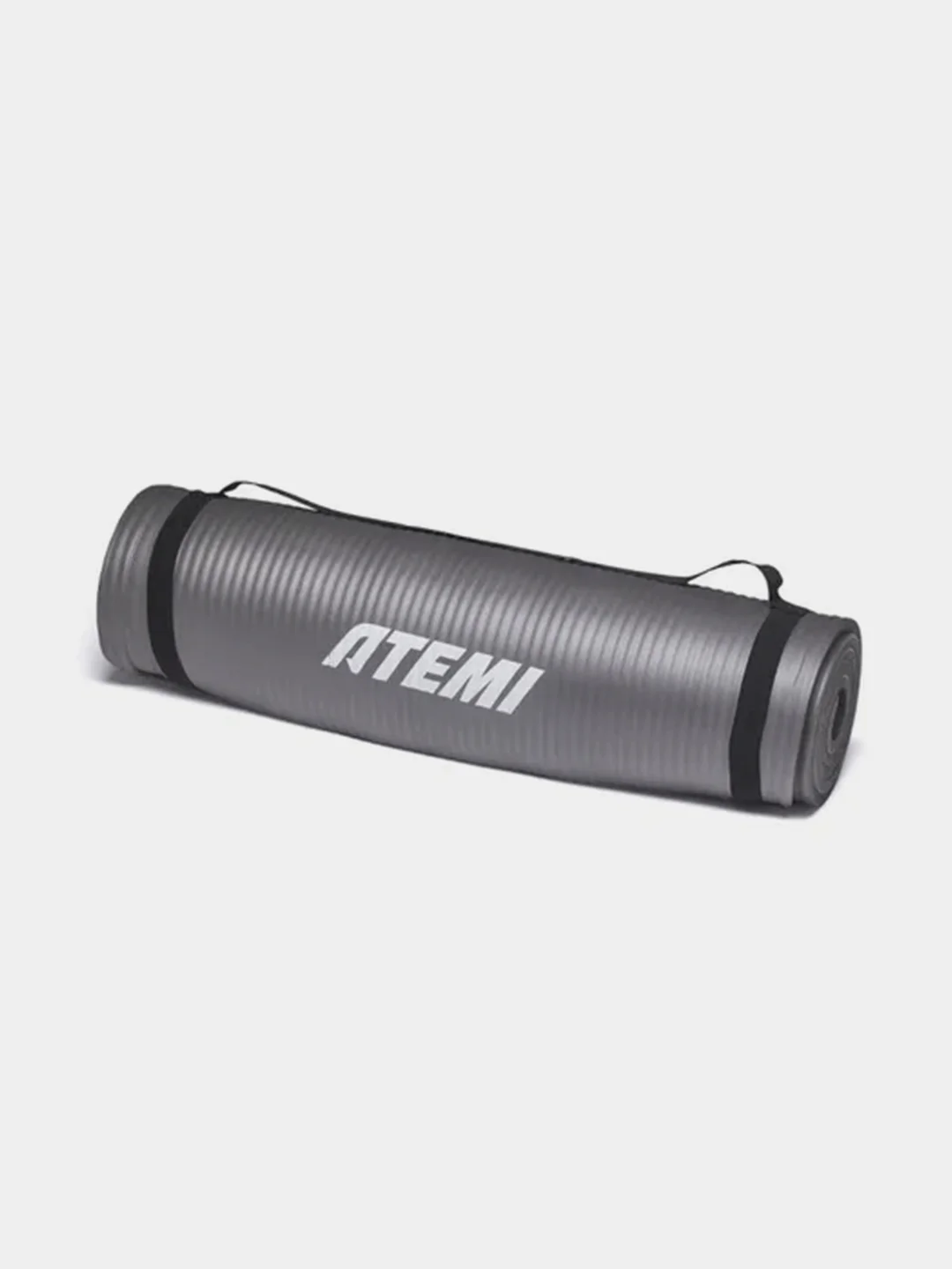 Коврик для фитнеса и йоги Atemi OMP-AYM1GY, NBR, серый, 183 x 61 x 1 см