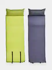 Самонадувающийся туристический коврик c подушкой Atemi ASIM-50P, 200*65*5 см