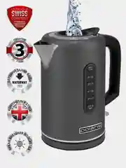 Электрический чайник Polaris PWK 1729CA Water Way Pro, с подсветкой, графитовый, 1,7 л