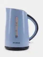 Чайник Hyundai HYK-P2028, 1.7л, 2200Вт, голубой/серый
