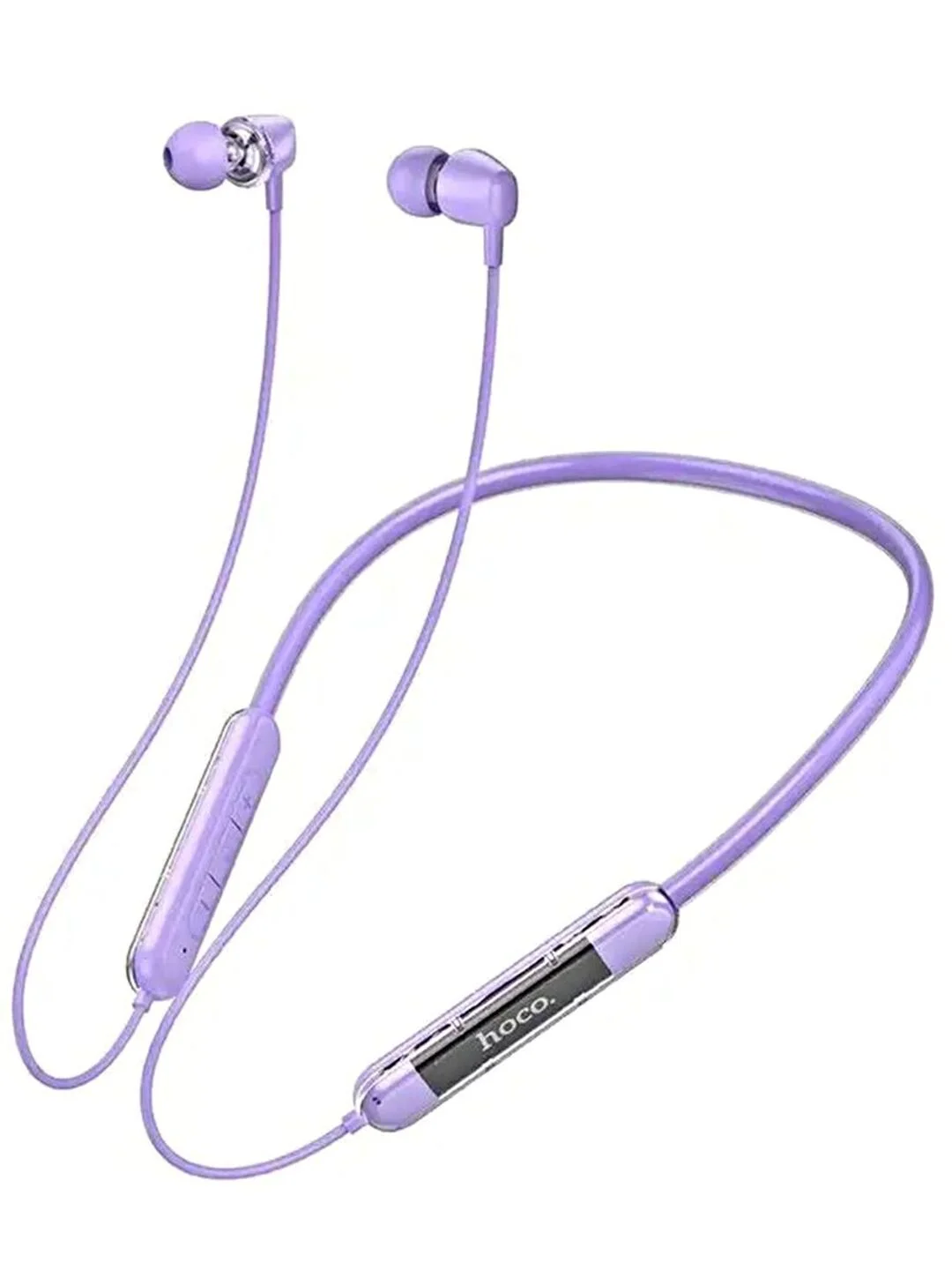 Сиреневый наушники спортивные Bluetooth, беспроводные наушники HOCO ES6, для бега