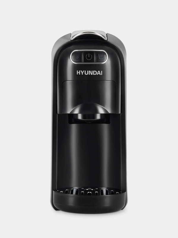 Кофемашина Hyundai HEM-2123, 1400Вт, черный/серебристый
