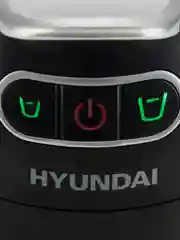 Кофемашина Hyundai HEM-2123, 1400Вт, черный/серебристый