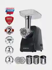 Мясорубка электрическая Polaris PMG 1855 RUS с насадками, 1800 Вт