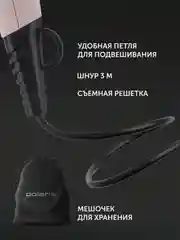Розовый фен для волос Polaris PHD 2600ACi Salon Hair, с концентратором и диффузором, 2600 Вт