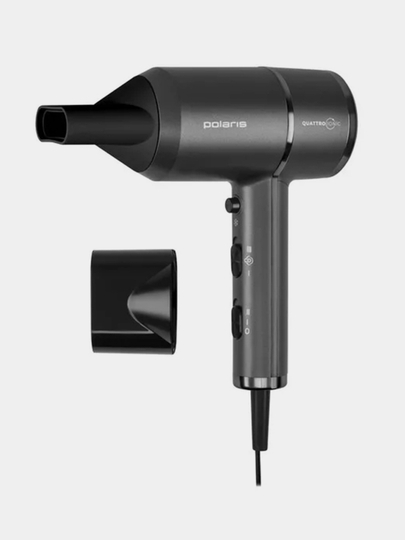 Фен для волос Polaris PHD 2044Ti Quattro Ionic профессиональный, 1900 Вт