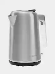 Серый электрический чайник PWK 1746CA Water Way Pro, с подсветкой и верхним заливом, 1,7