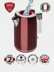 Красный электрический чайник PWK 1746CA Water Way Pro, с подсветкой и верхним заливом, 1,7