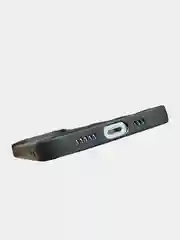 Розовый чехол для iPhone 13/14/15/Pro/Max/Plus с принтом: леопардовый, сердечки, губы