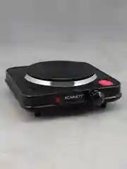 Электрическая плитка SCARLETT SC-HP700S31, 1000 Вт, 1 конфорки, черный