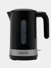 Черный электрический чайник Polaris PWK 1803C Water Way Pro, верхний залив воды, 1,8 л