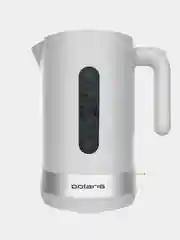 Белый электрический чайник Polaris PWK 1803C Water Way Pro, верхний залив воды, 1,8 л