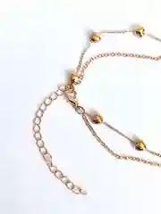 Ожерелье Сердца на двойной цепочке