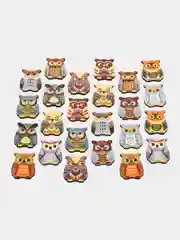 Настольная деревянная игра Мемо Совы (24 фишки в коробке)